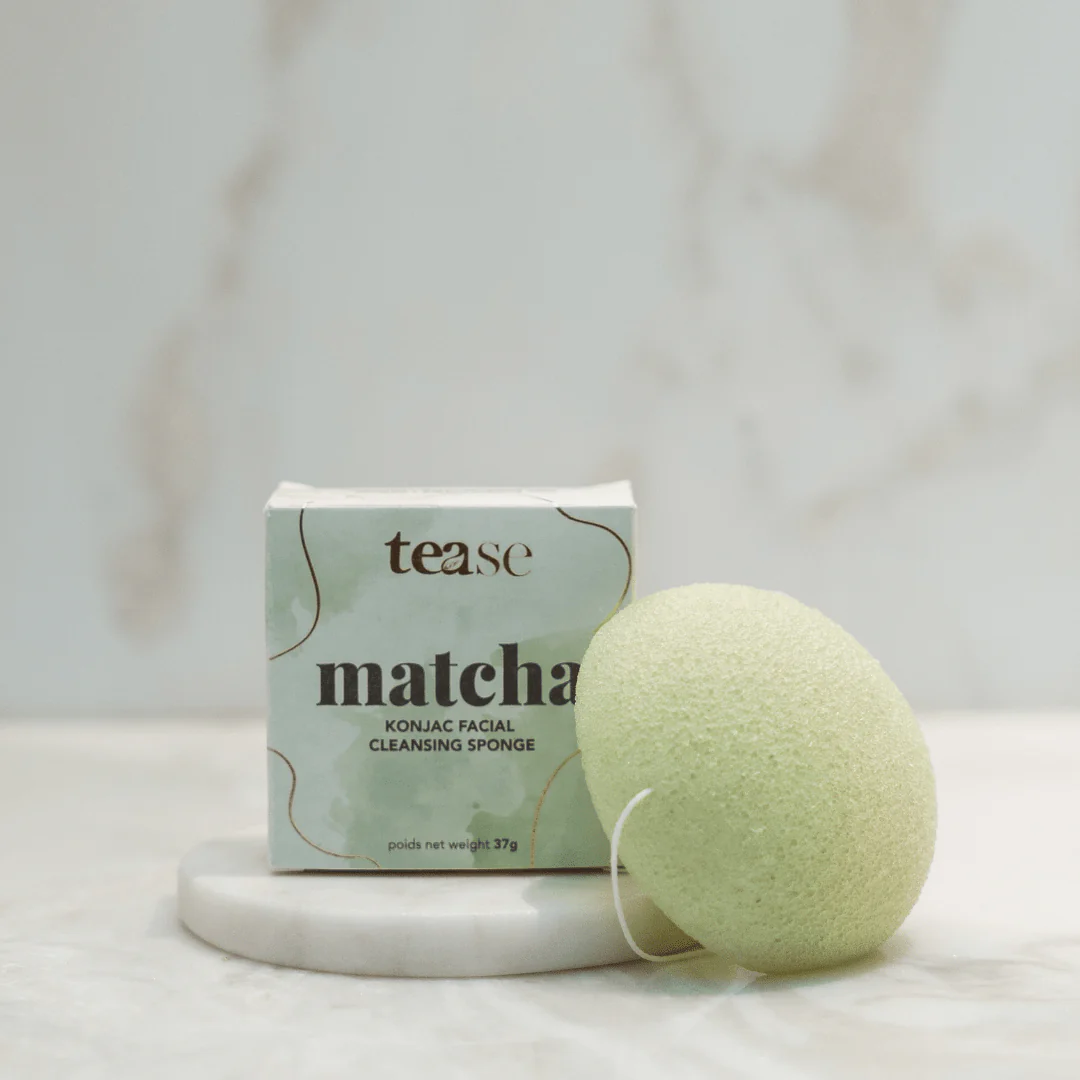 Matcha Konjac Facial Sponge - Image 5
